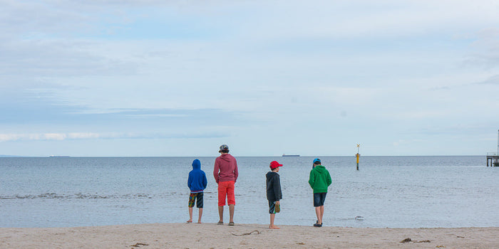 Winter's Day at the Beach