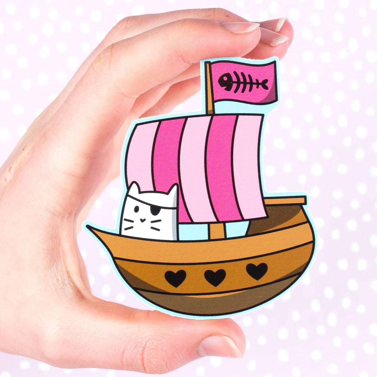 Pirate Frank Sticker