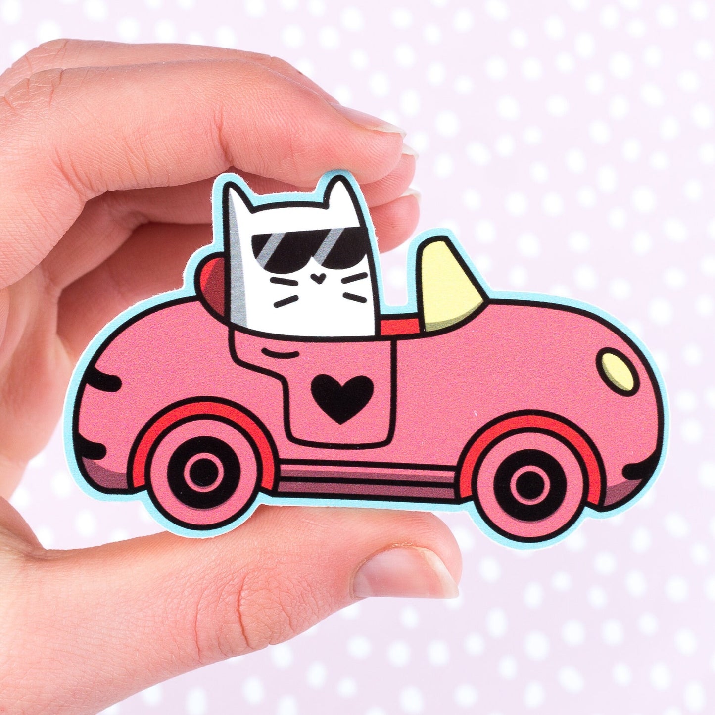 Kittymobile Sticker