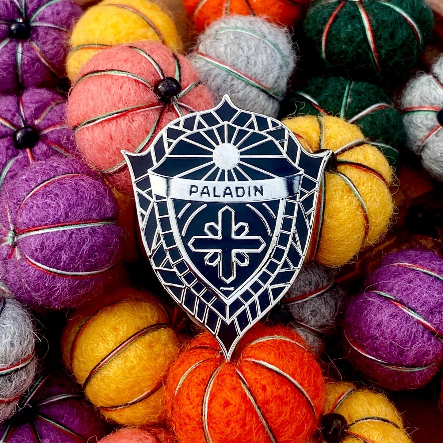 Paladin Shield, D&D enamel pin
