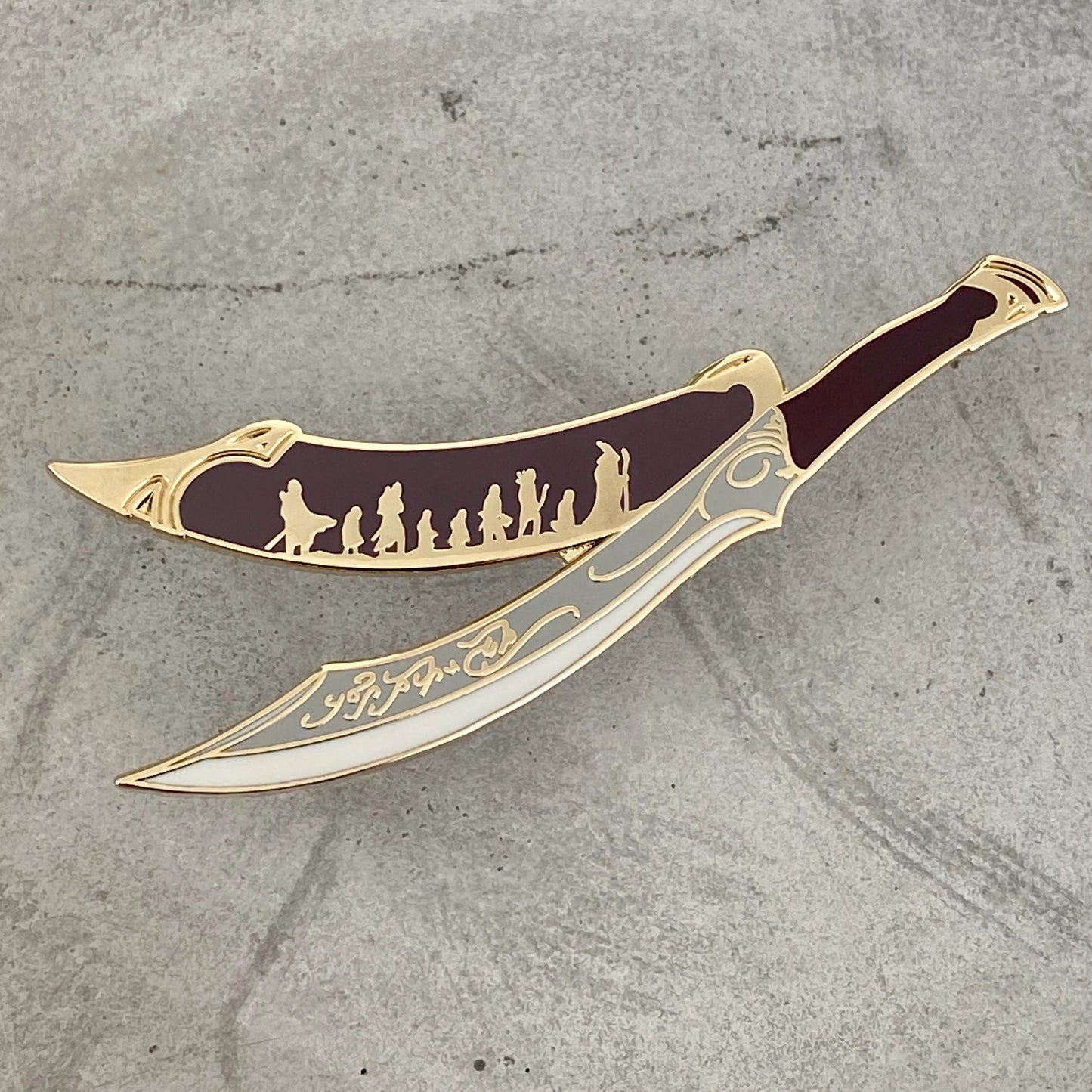 Elven Dagger, LOTR enamel pin
