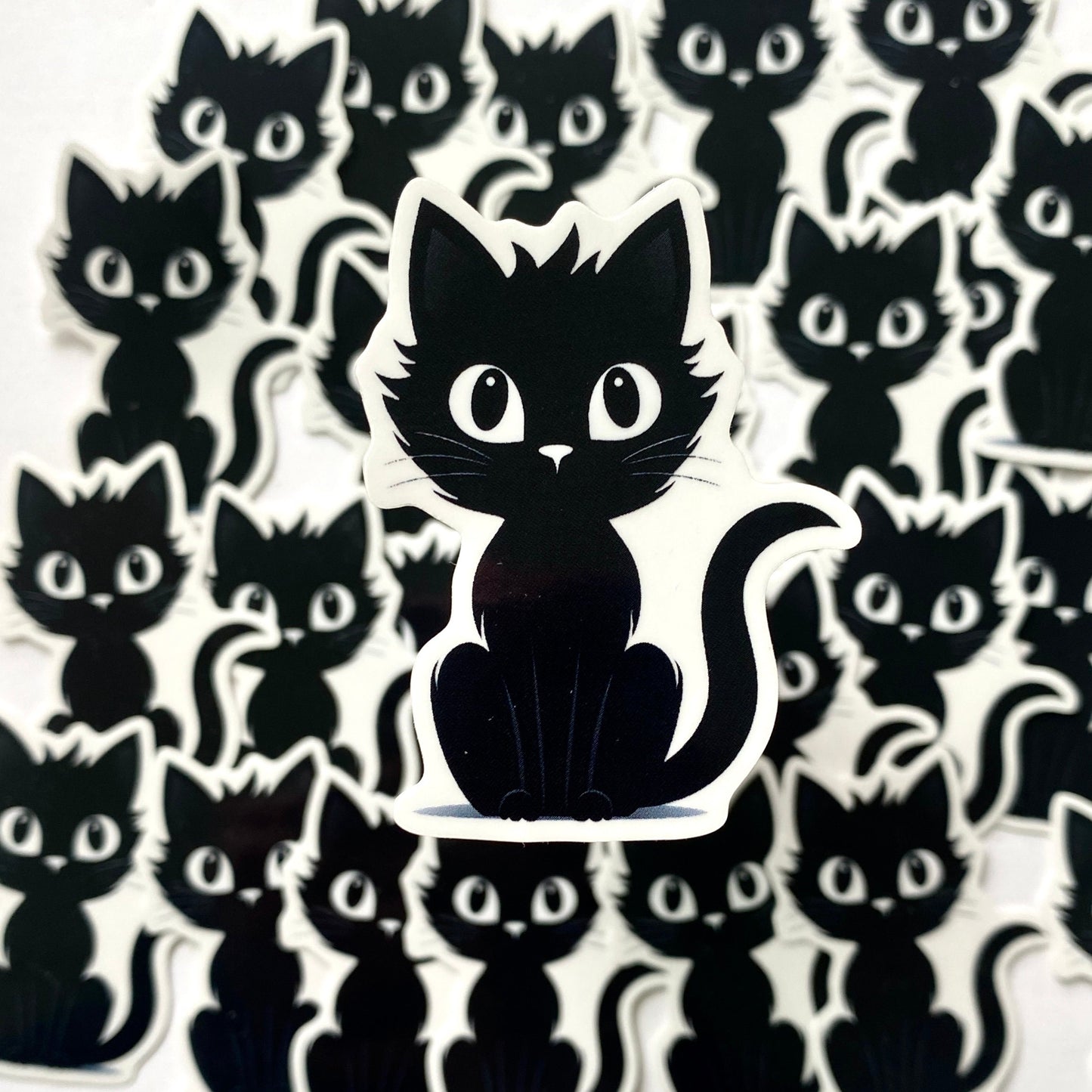Black Cat Sticker