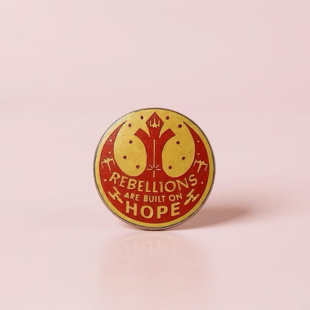 Rebellions are Built on Hope, Star Wars enamel pin