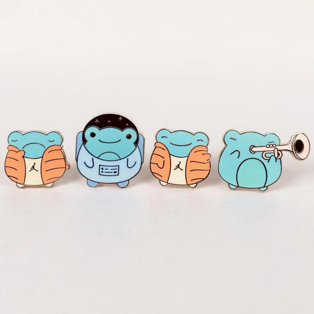 Frog Pin Set