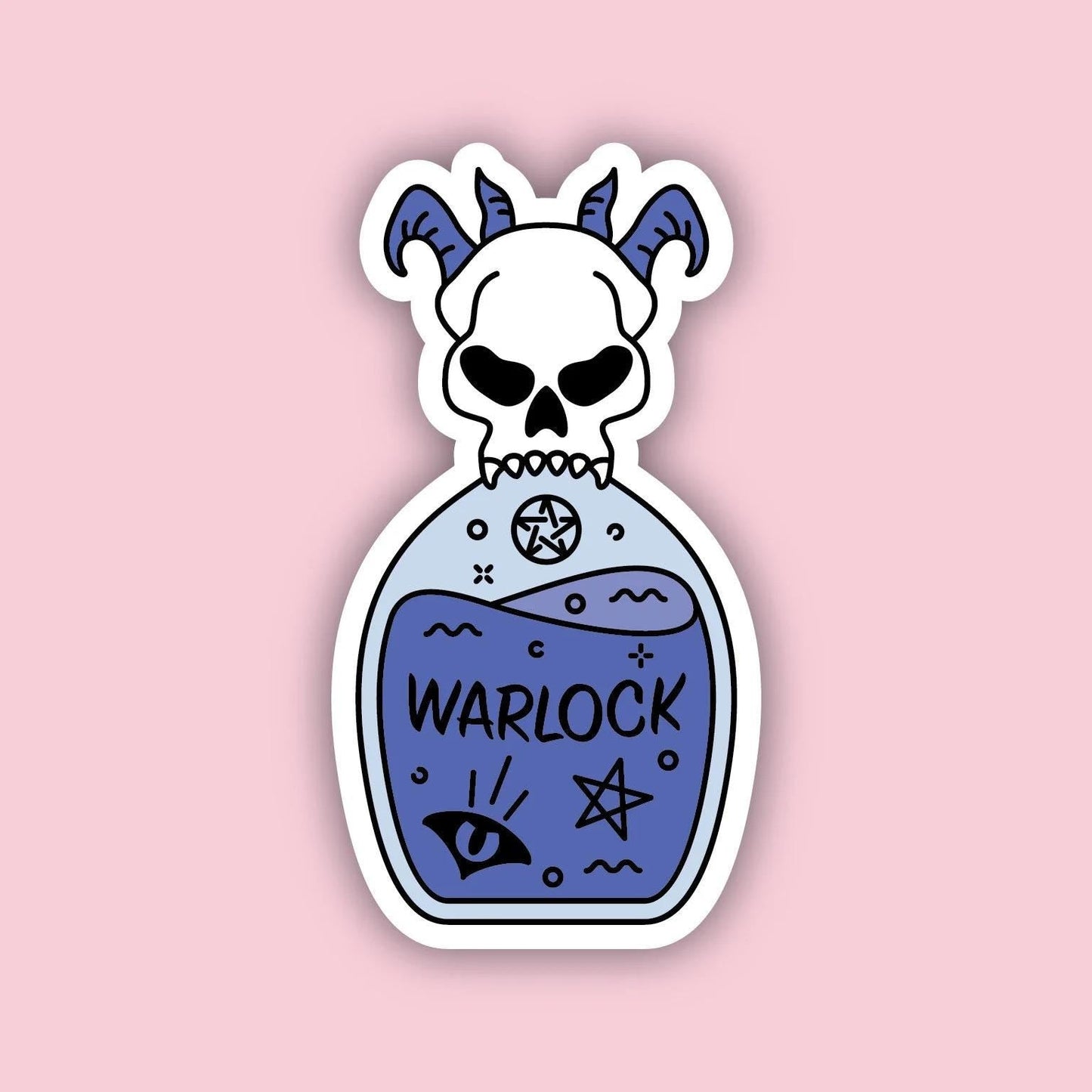Warlock Vessel Sticker, D&D sticker
