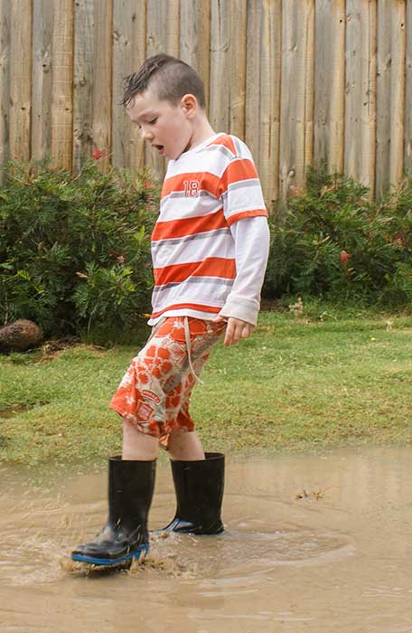 Playing in the Rain.