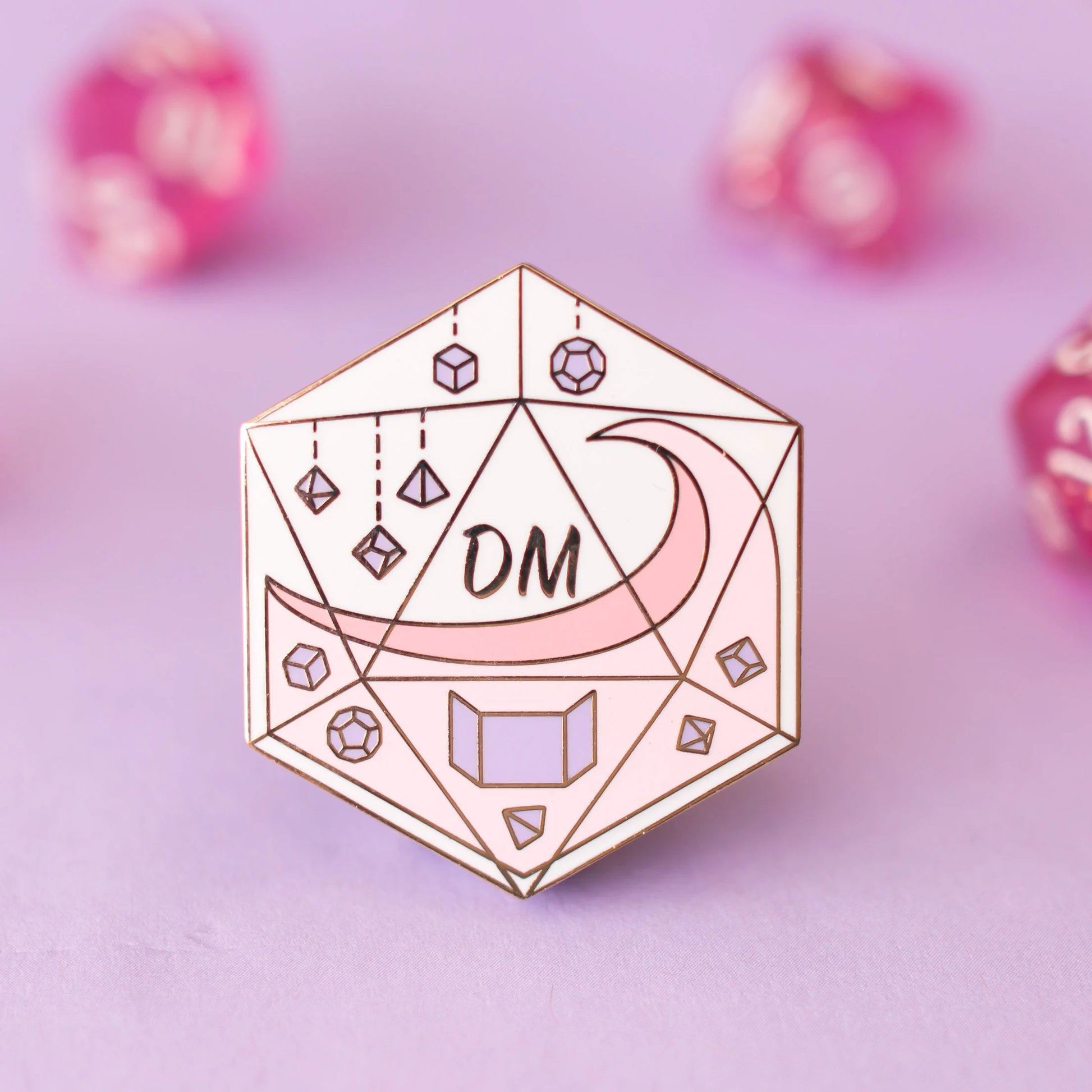 Dungeon Master Vessel, D&D enamel pin