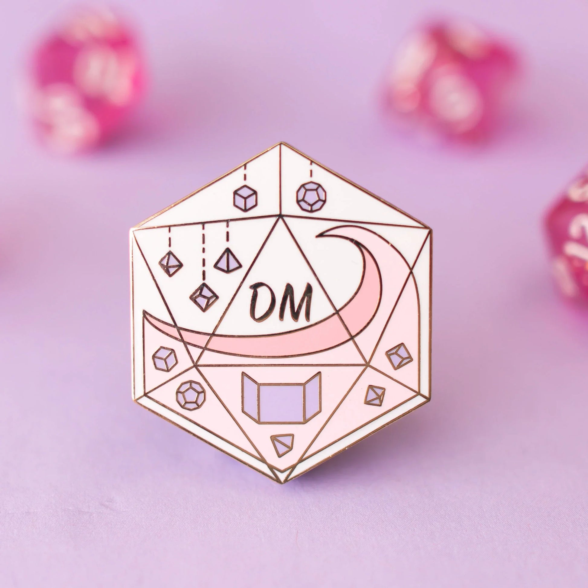 Dungeon Master Vessel, D&D enamel pin