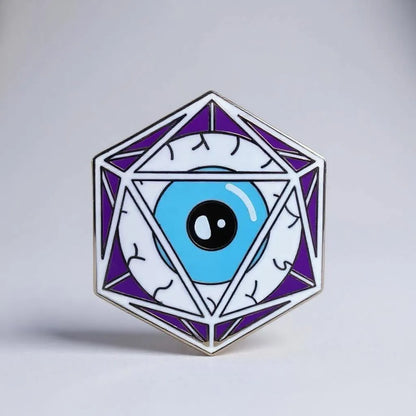 Eye Dice, D&D enamel pin