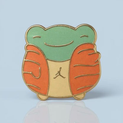 Frog Dilemma Set, frog enamel pin