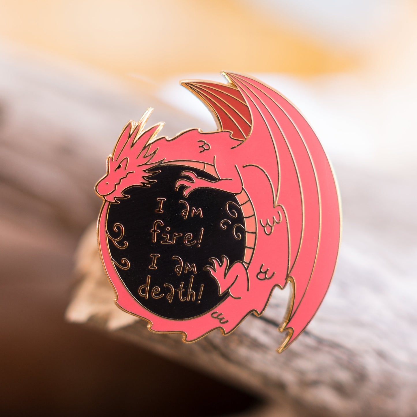 Smaug, LOTR enamel pin
