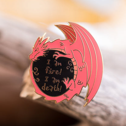 Smaug, LOTR enamel pin