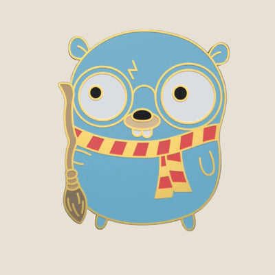 Harry Gopher Pin (Second)
