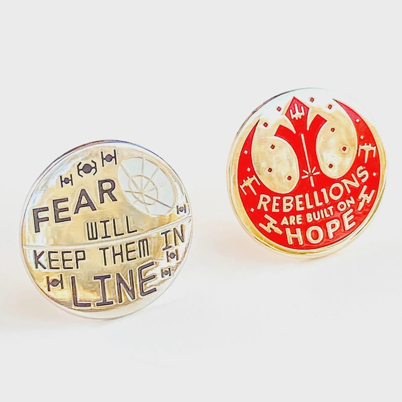 Rebellions & Fear Pin Pack, Star Wars pin pack