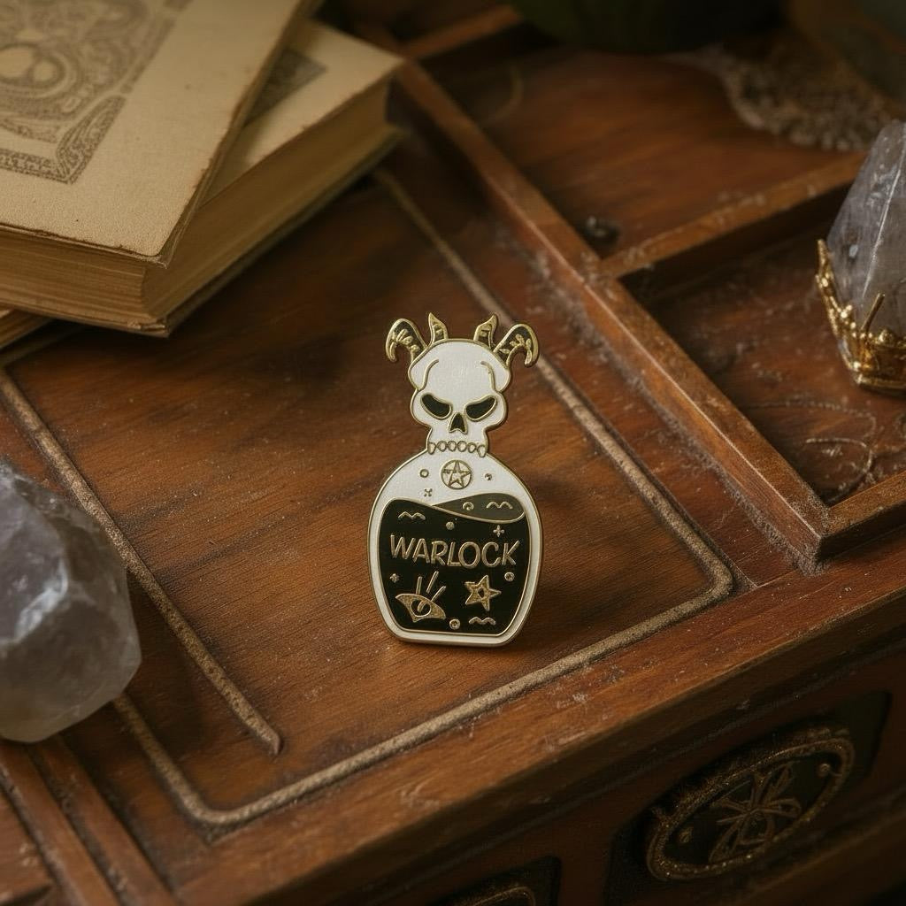 Warlock Vessel, D&D enamel pin