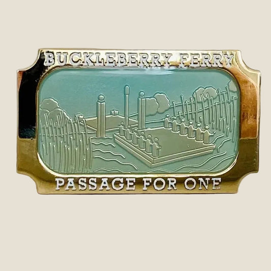 Ferry Ticket, LOTR enamel pin