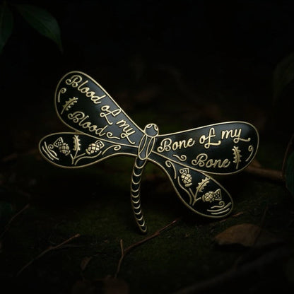 Dragonfly Promise, Outlander enamel pin