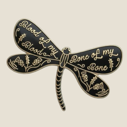 Dragonfly Promise, Outlander enamel pin