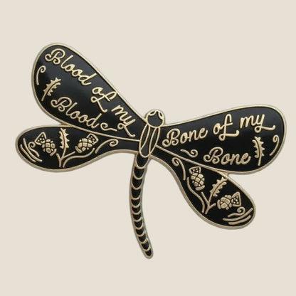 Dragonfly Promise, Outlander enamel pin