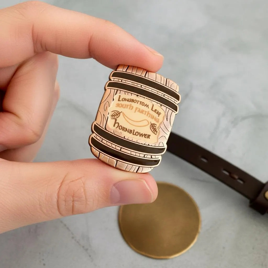 Longbottom Leaf Barrel, LOTR enamel pin