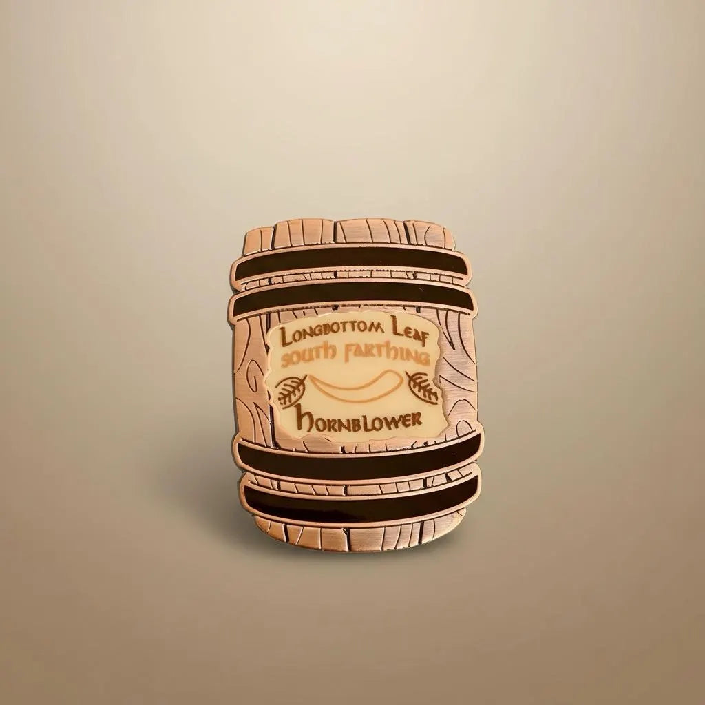 Longbottom Leaf Barrel, LOTR enamel pin