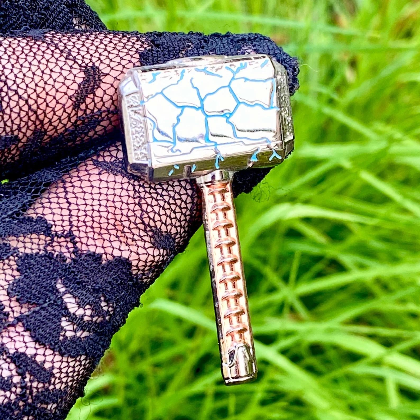 Mjolnir: Thor's Hammer, Marvel enamel pin