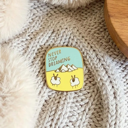 The Alchemist, literary enamel pin