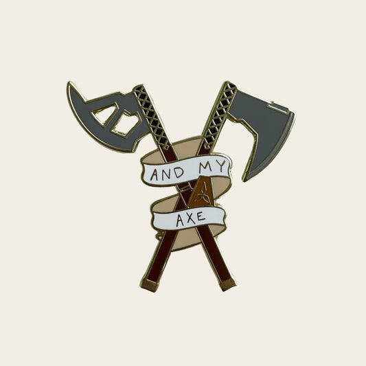 And My Axe, LOTR enamel pin