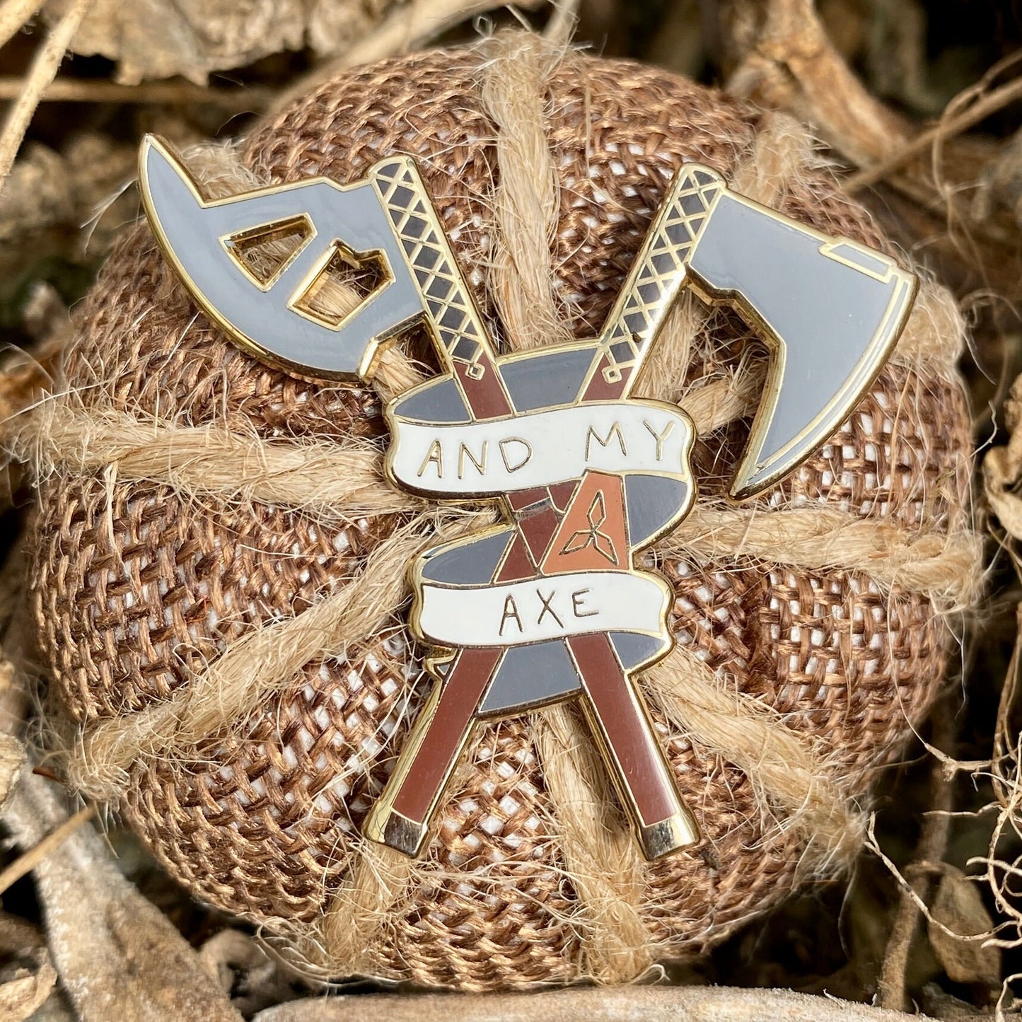 And My Axe, LOTR enamel pin