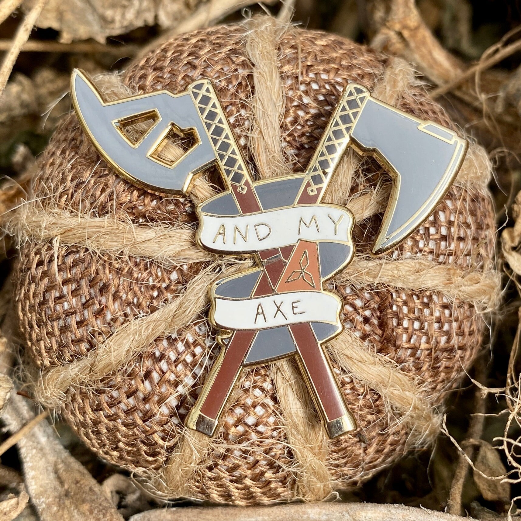 And My Axe, LOTR enamel pin