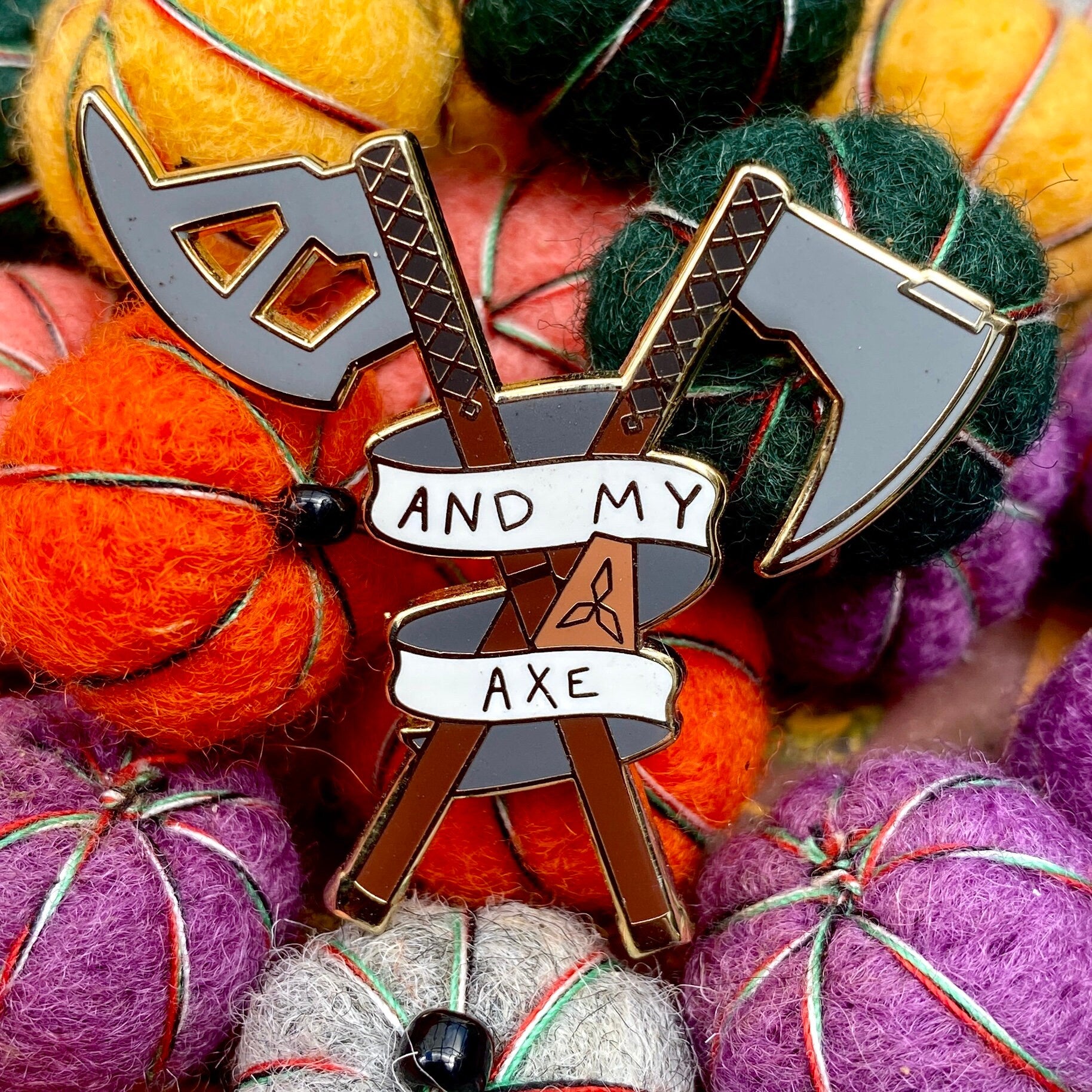 And My Axe, LOTR enamel pin