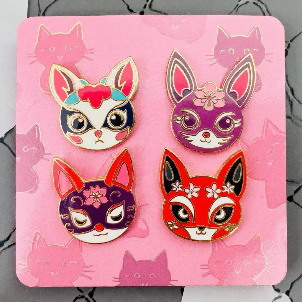 Four Animal Mask Set