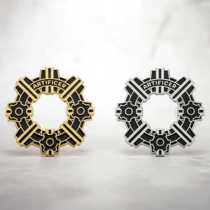 Artificer Gear, D&D enamel pin