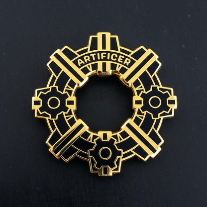 Artificer Gear, D&D enamel pin