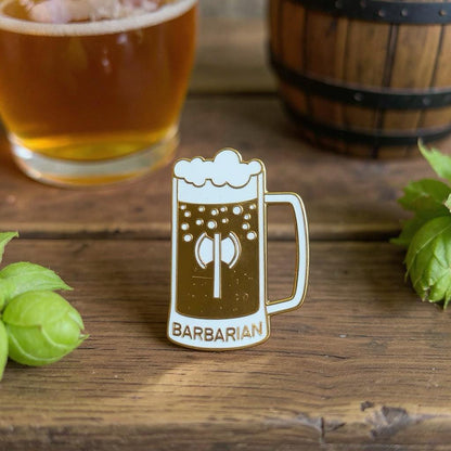 Barbarian Vessel, D&D enamel pin