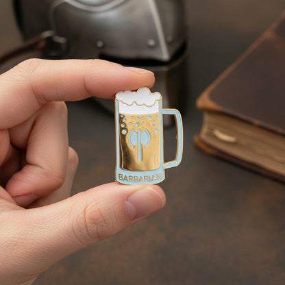 Barbarian Vessel, D&D enamel pin