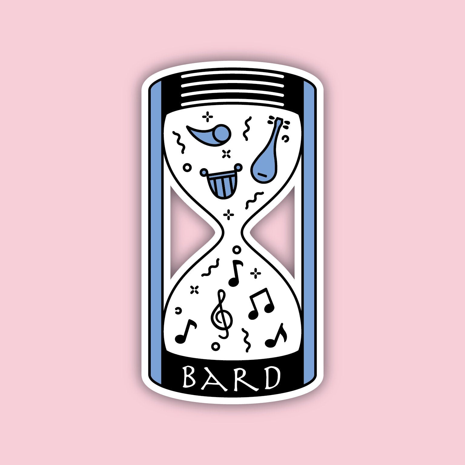 Bard Vessel, D&D enamel pin