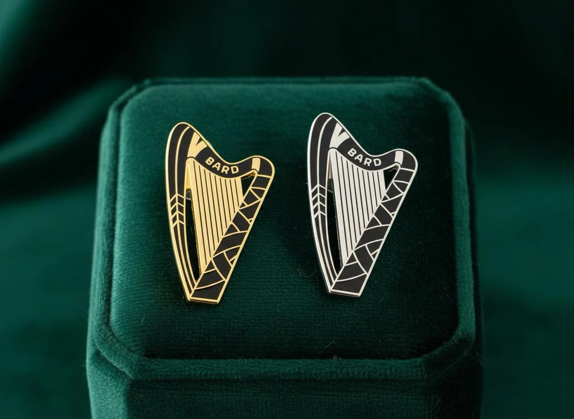 Bard Harp, D&D enamel pin