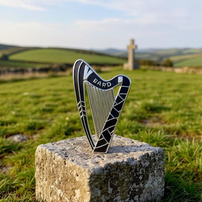 Bard Harp, D&D enamel pin