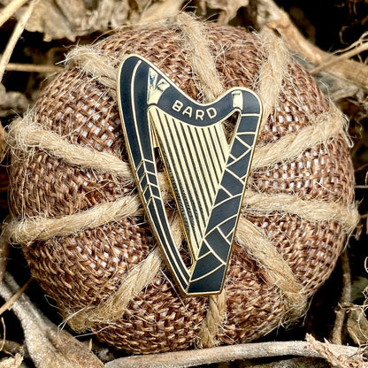 Bard Harp, D&D enamel pin