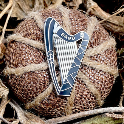 Bard Harp, D&D enamel pin