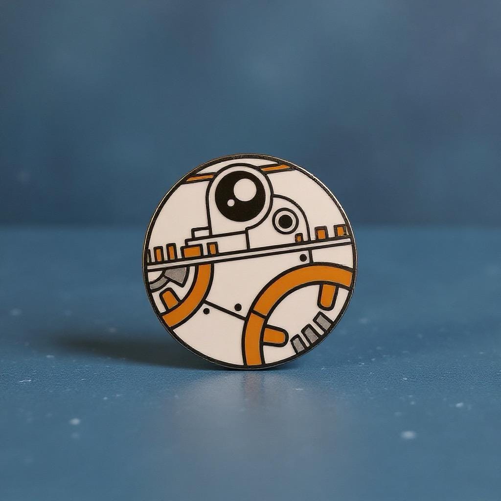 BB-8, Star Wars enamel pin