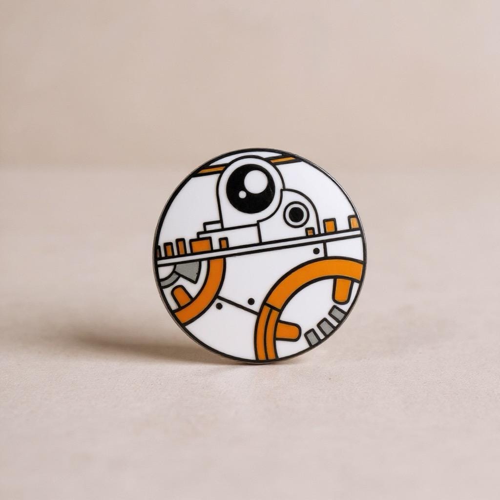 BB-8, Star Wars enamel pin