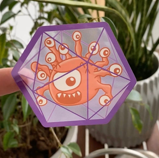 Beholder Sticker, D&D sticker