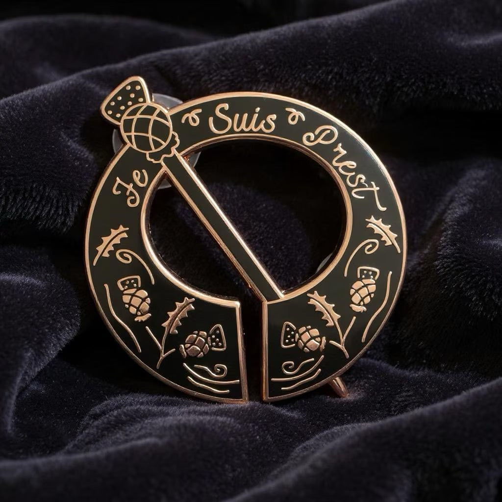 Outlander: Je Suis Pret, Outlander enamel pin