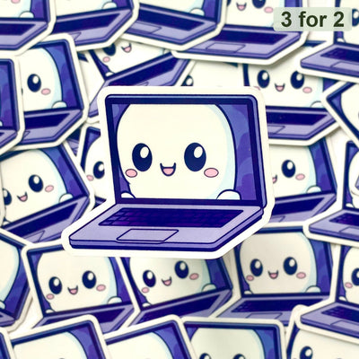 Boo-t Up Sticker