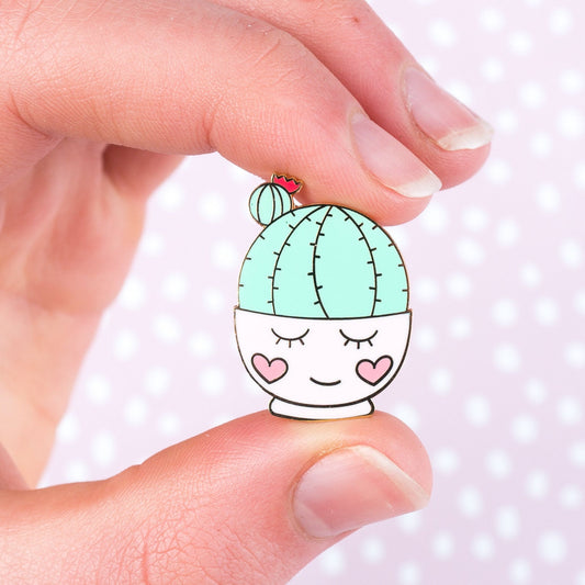 Cactus, enamel pin