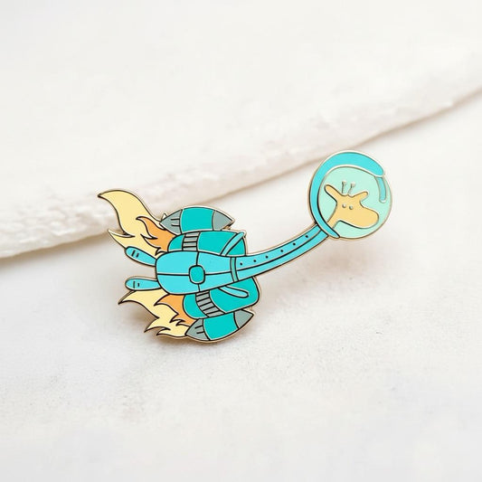 Celeste Starneck, kawaii enamel pin