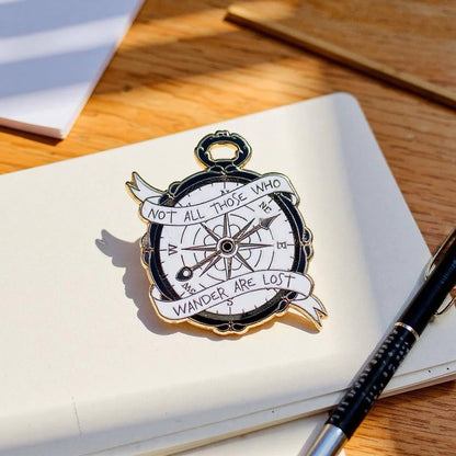 The Compass of Middle Earth, LOTR enamel pin