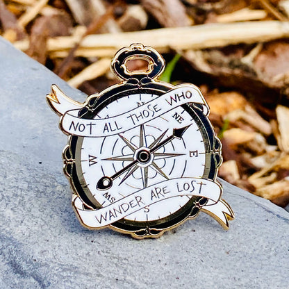 The Compass of Middle Earth, LOTR enamel pin